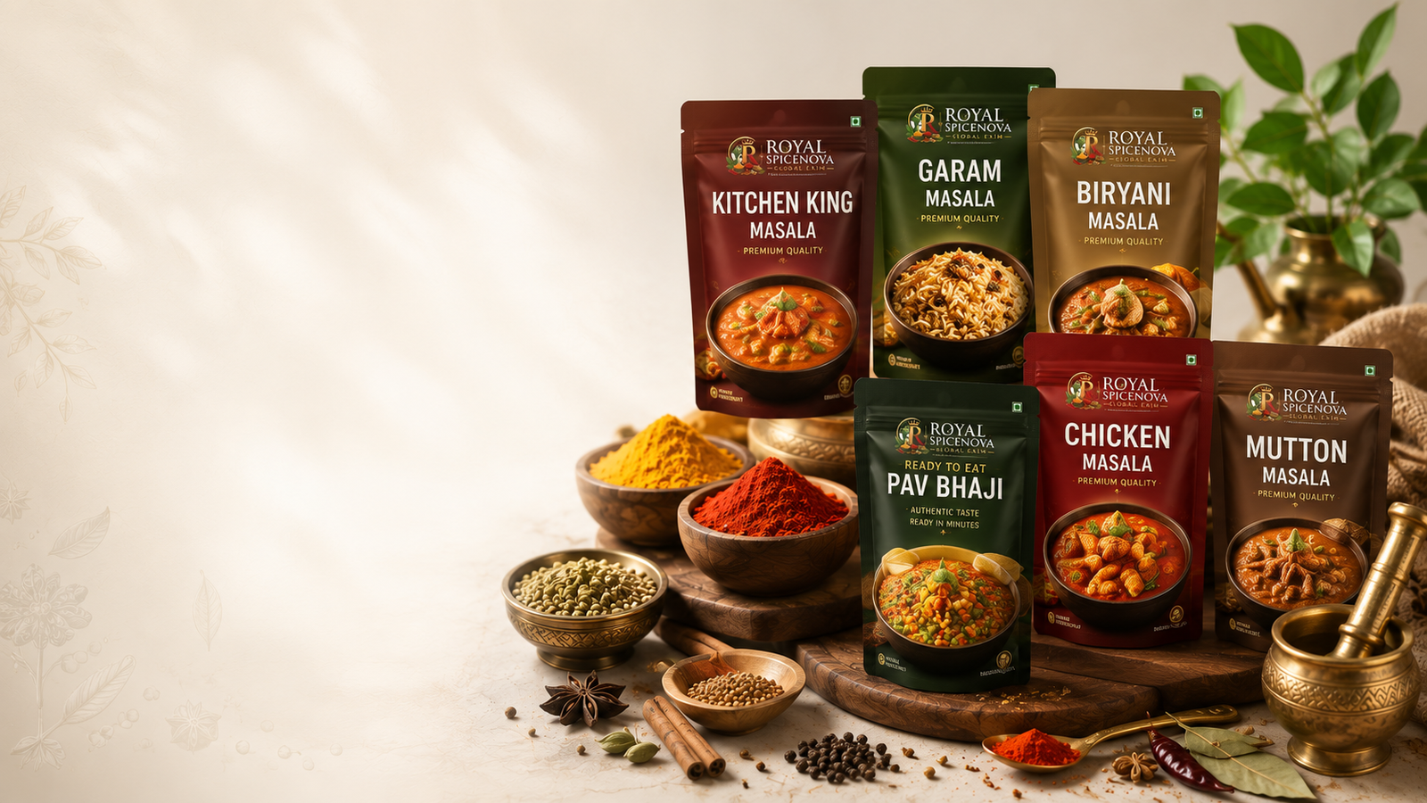 Authentic Indian Masalas