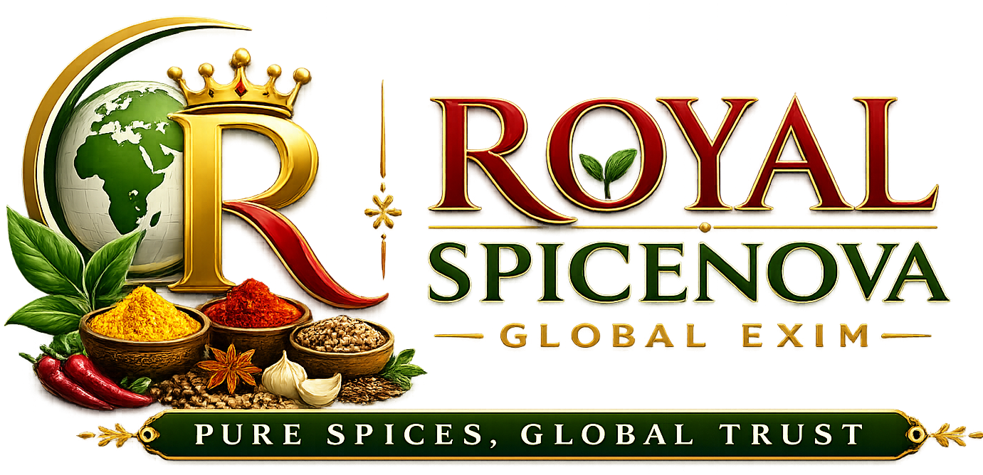 Royal Spicenova Global Exim Logo