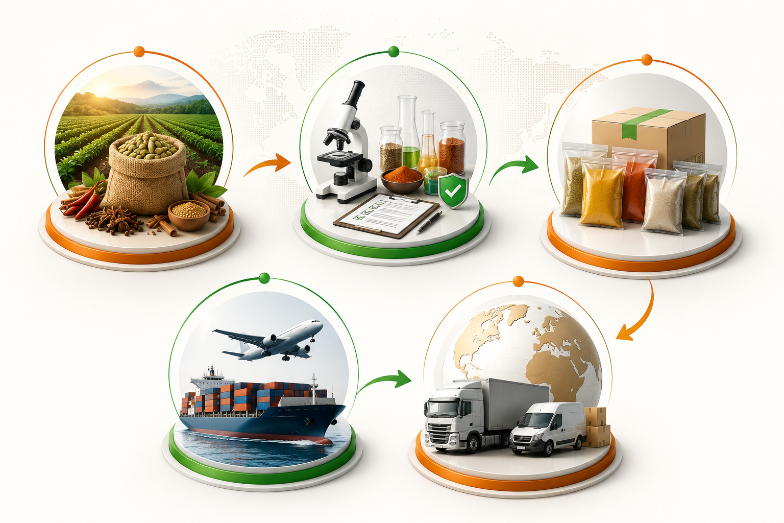 Royal Spicenova Logistics & Export Process
